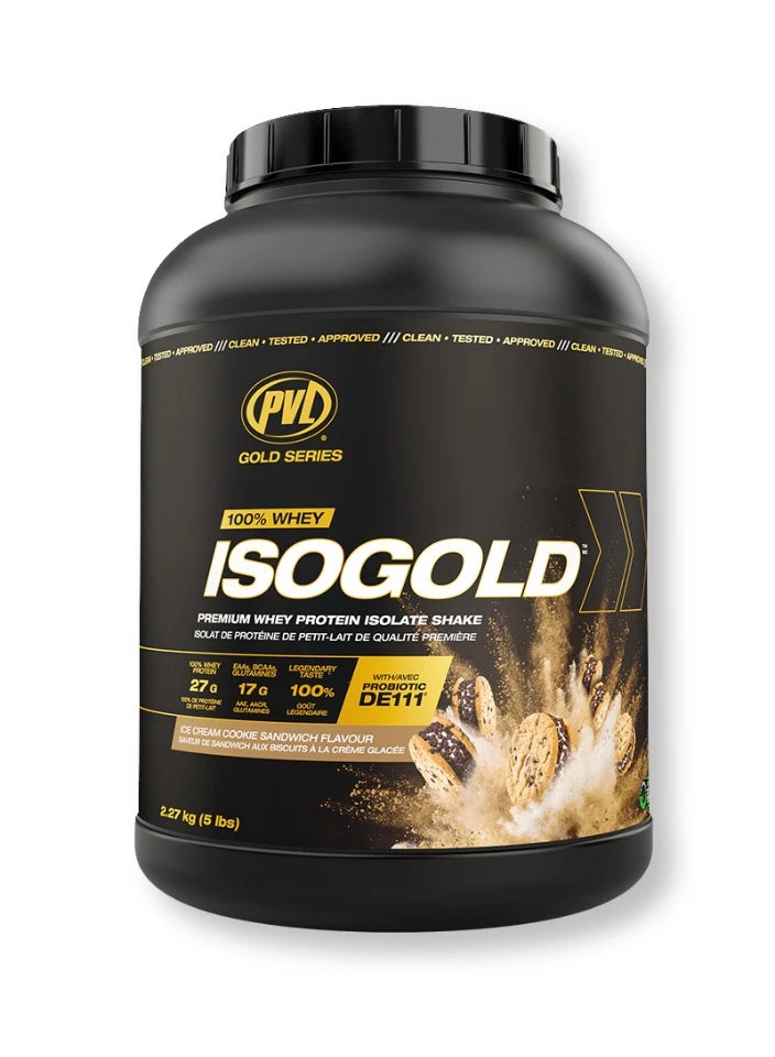 "PVL Gold Series Iso Gold Ice Cream Cookie Sandwich" 2.27 kg